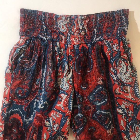 “MANGO CASUAL” Sheer BoHo Ladies Pants . - Picture 4 of 10